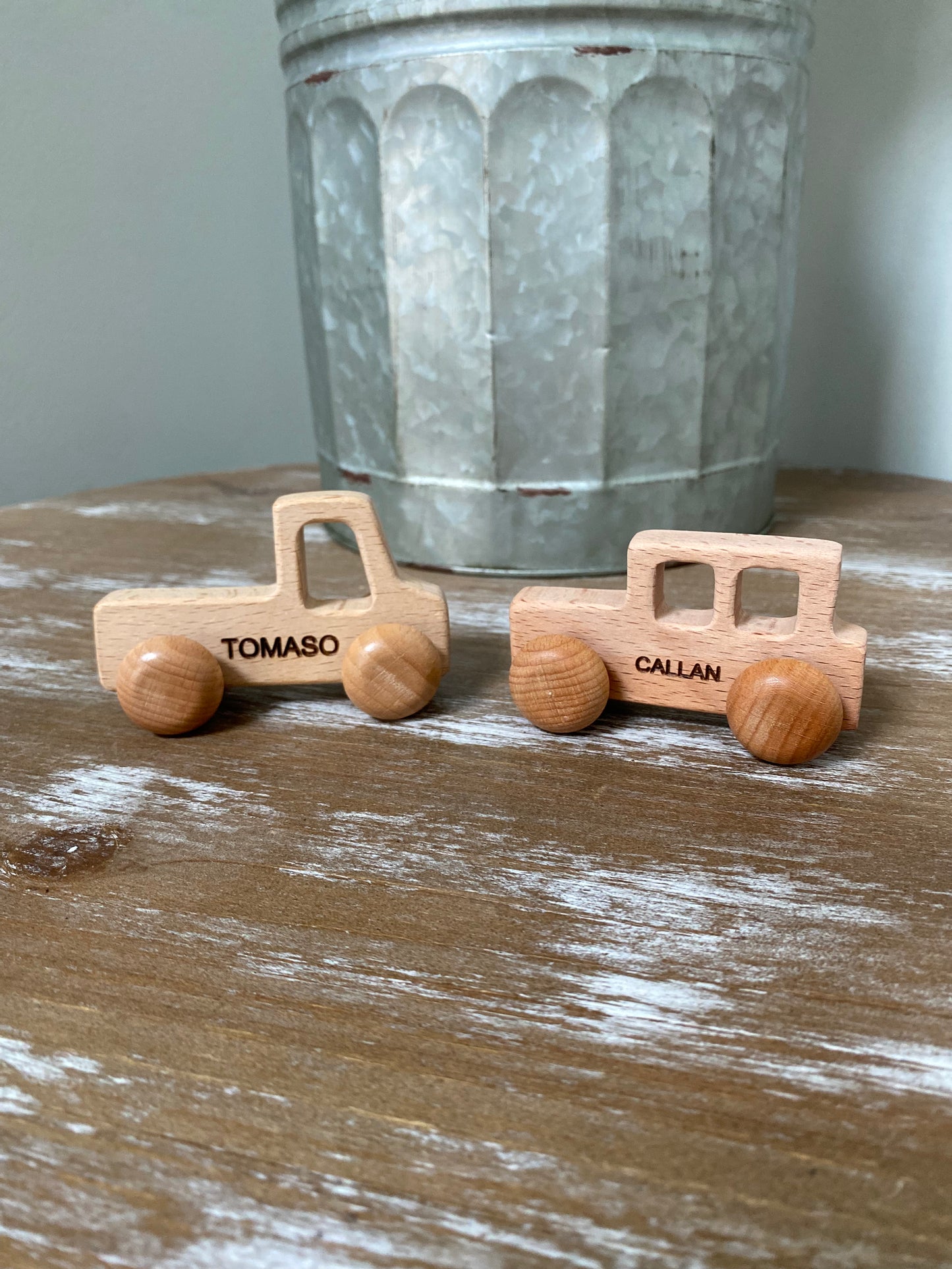 Personalized Wood Truck