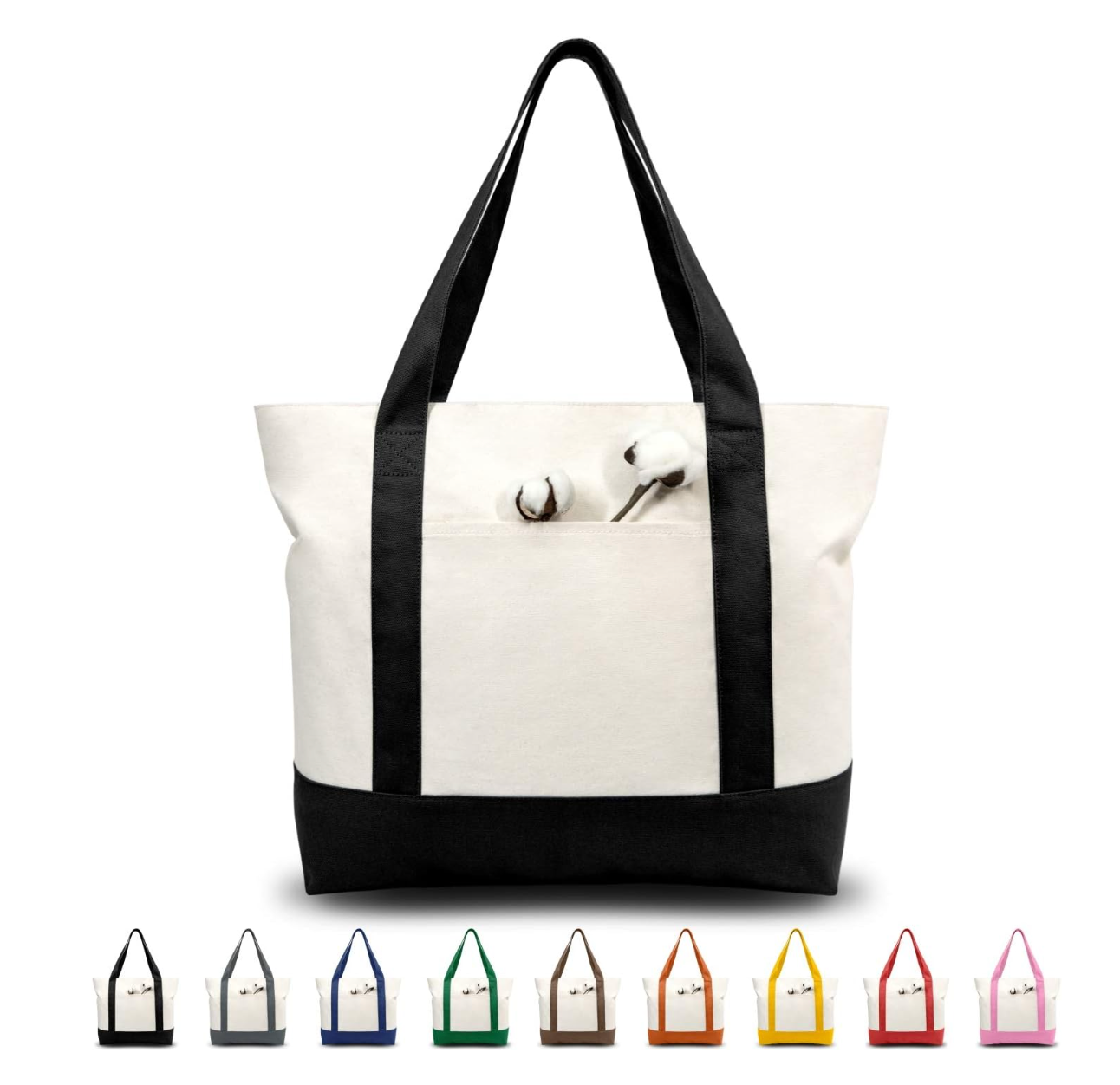 Milestones & Motherhood Canvas Tote