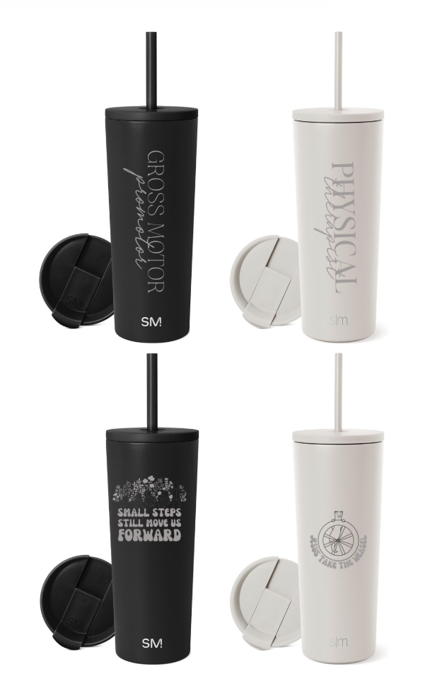 Milestones & Motherhood Simply Modern Tumbler