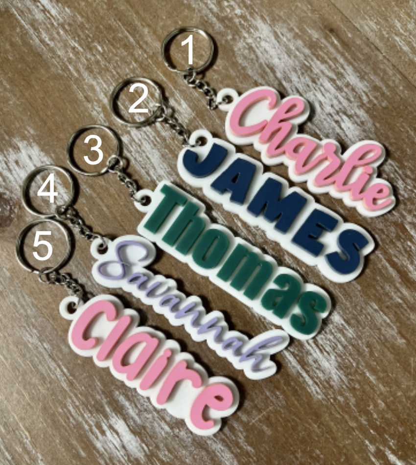 Acrylic Keychains - Personalized