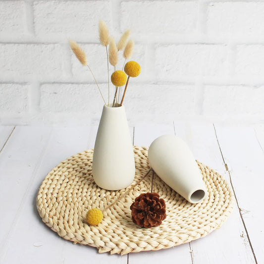 Wood Birth Floral Bouquet Vases